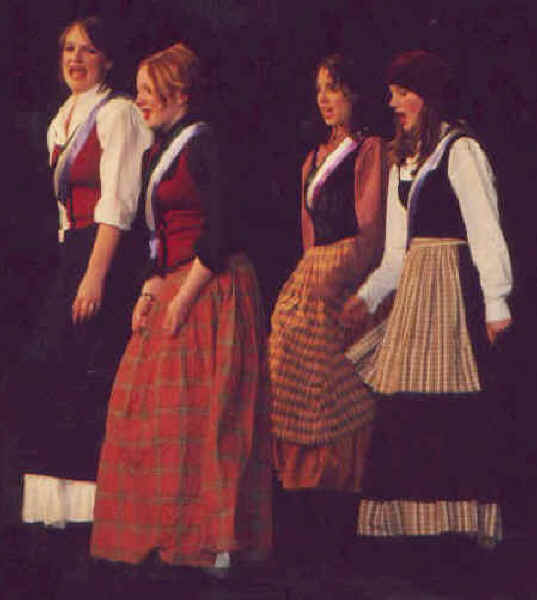 Suffragettes in To Death and Glory - Furness YouthTheatre 